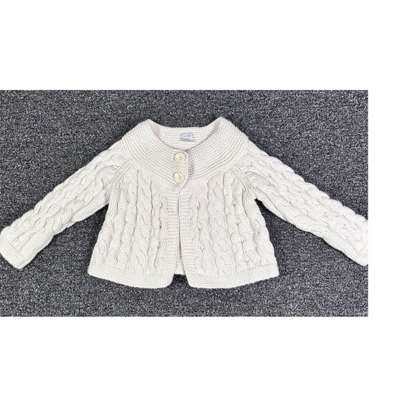 babyGap Other - babyGap Cream Cable‎ Knit Cardigan Sweater Off White 18-24 Months